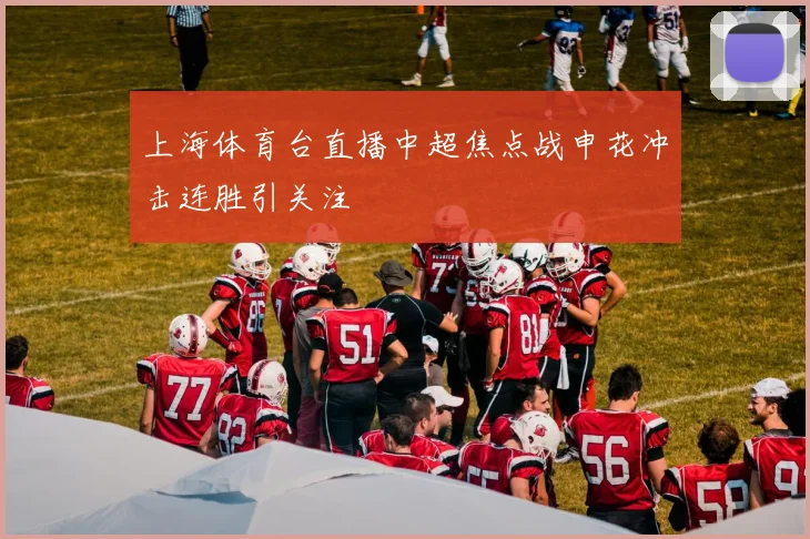 上海体育台直播中超焦点战申花冲击连胜引关注